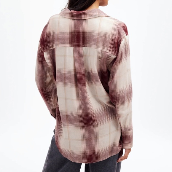 ☀️ NWT MADEWELL Plaid Popover Shirt - Picture 3 of 13